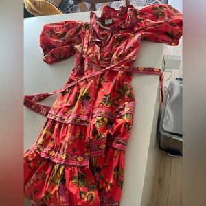 Floral Farm Rio Red Dress